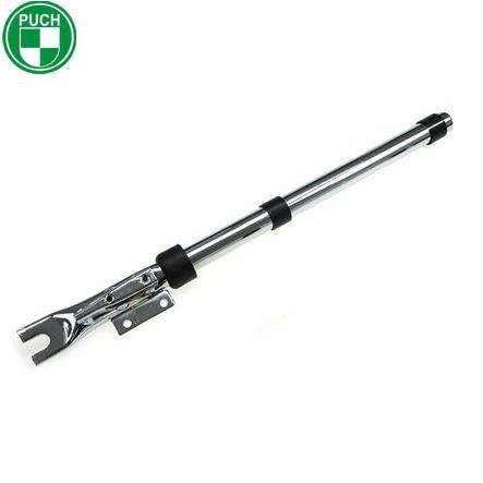 Holmrohr Gabelrohr links mit Halter chrom Puch Supermaxi